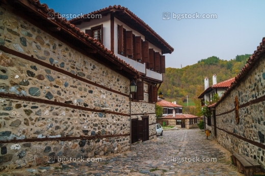 Стари къщи в Златоград